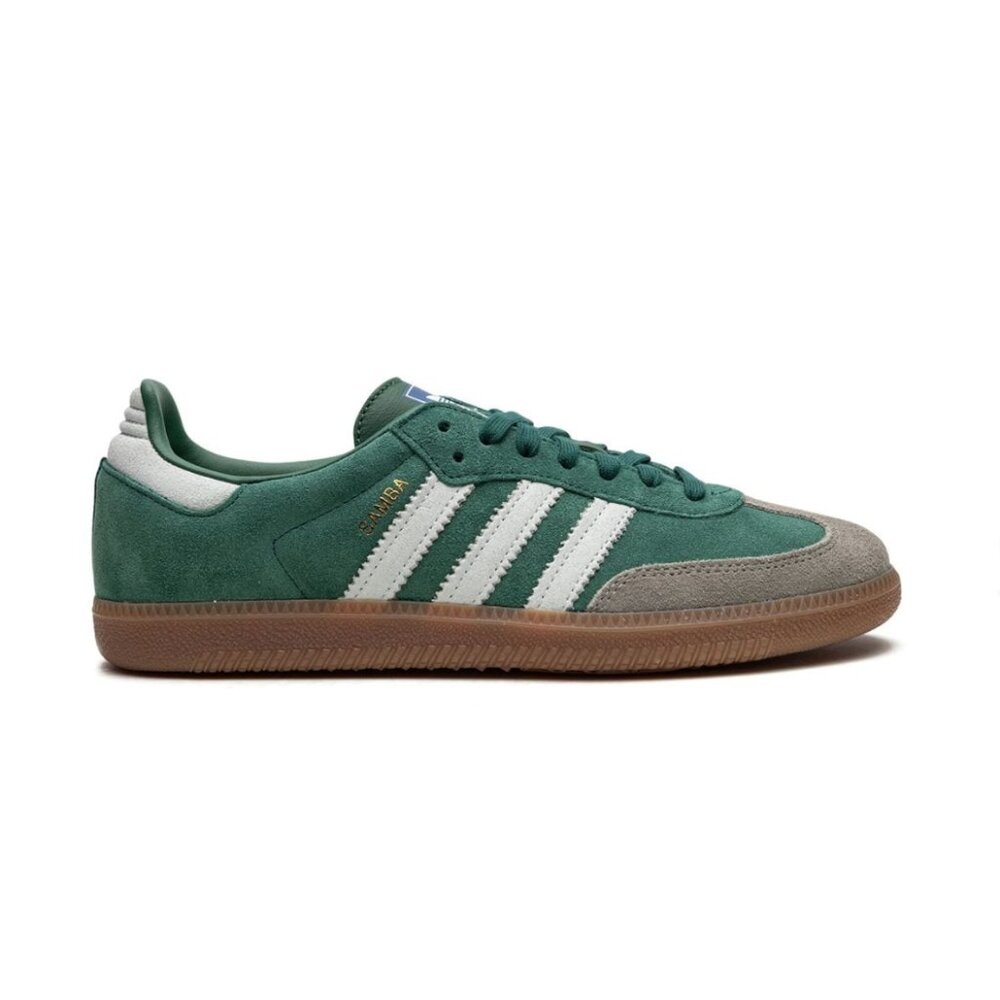 ADIDAS SAMBA OG COLLEGIATE GREEN GUM GREY TOE